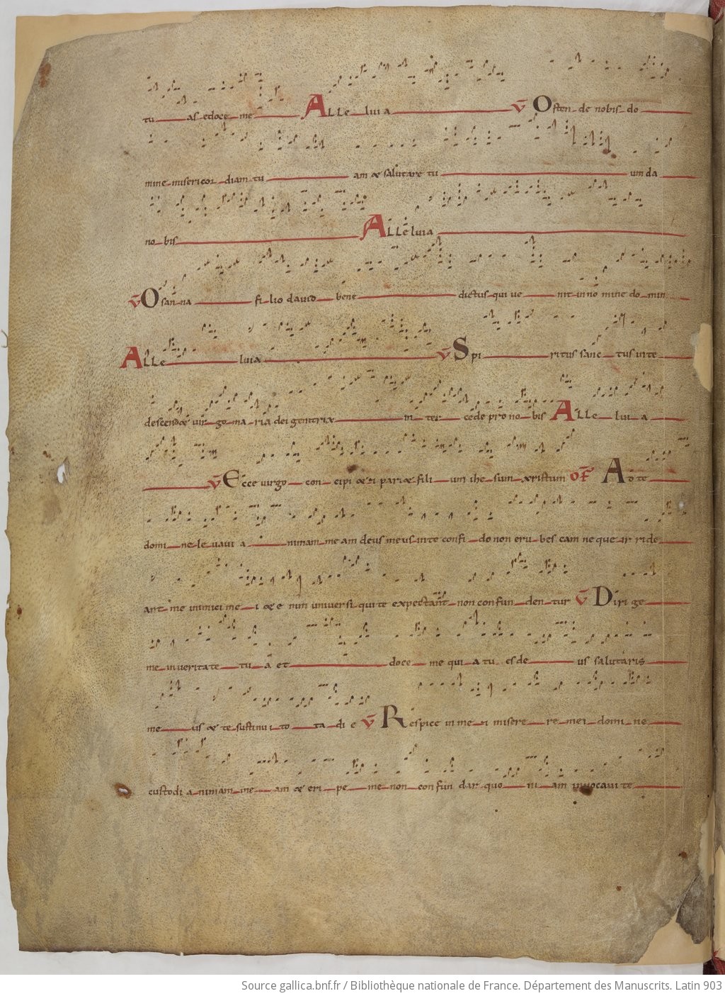 graduale troparium et prosarium ad [...]chapitre de btv1b10506538t