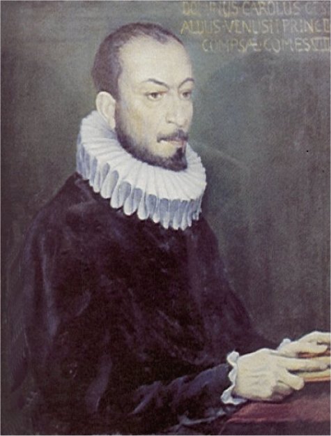 Portrait of Carlo Gesualdo (1566~1613), late Renaissance composer known for radical chromatic madrigals