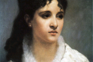 Portrait of French composer Mel Bonis (1858–1937)