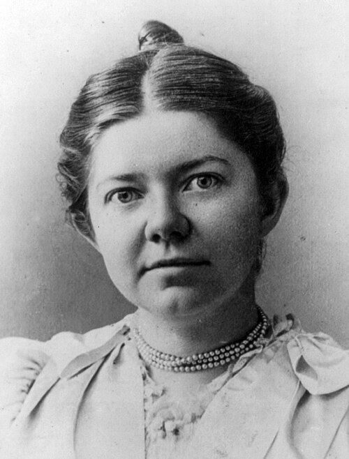 Portrait photograph of Amy Beach, George Grantham Bain Collection, Library of Congress