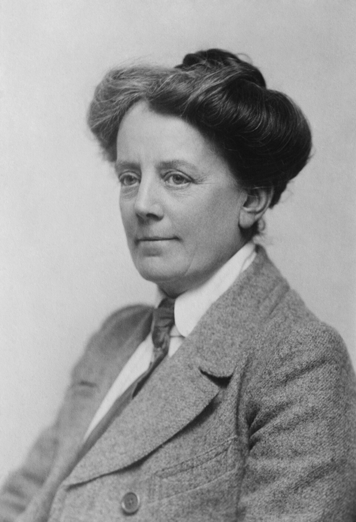 Portrait photograph of Ethel Smyth, taken on 31 January 1922